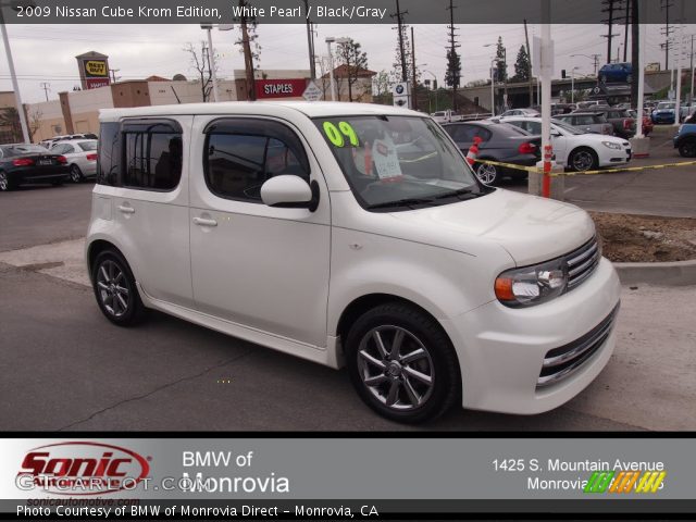 2009 Nissan Cube Krom Edition in White Pearl