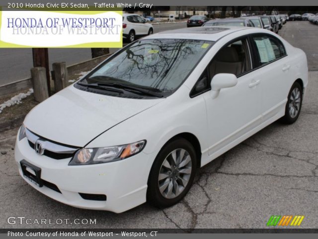 2010 Honda Civic EX Sedan in Taffeta White