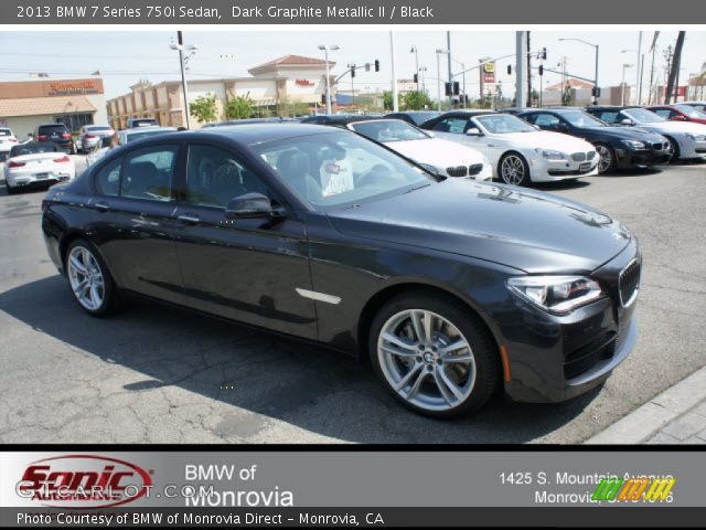 2013 BMW 7 Series 750i Sedan in Dark Graphite Metallic II