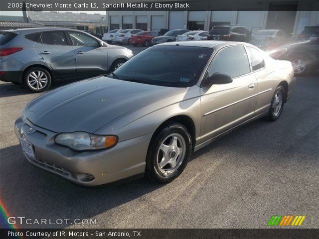 2003 Chevrolet Monte Carlo LS in Sandrift Metallic