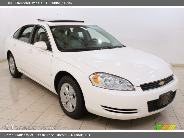 2008 Chevrolet Impala LT in White
