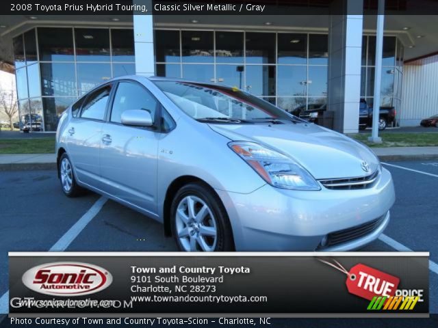 2008 Toyota Prius Hybrid Touring in Classic Silver Metallic