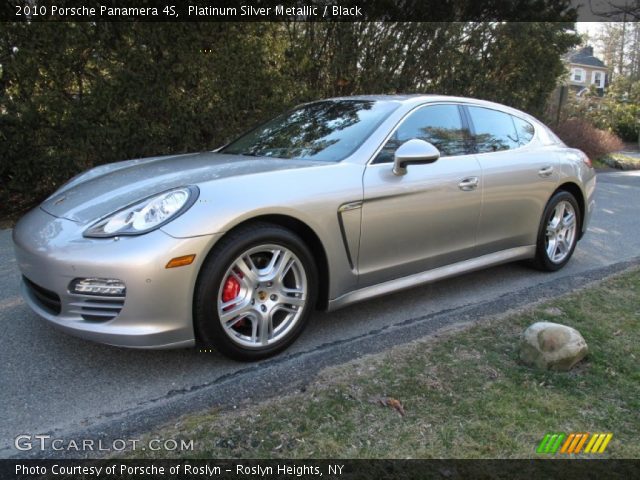 2010 Porsche Panamera 4S in Platinum Silver Metallic