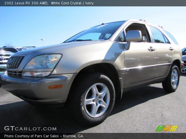 2002 Lexus RX 300 AWD in White Gold Crystal