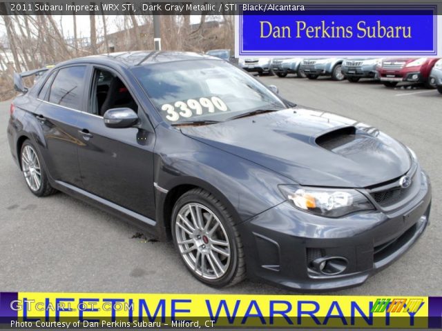 2011 Subaru Impreza WRX STi in Dark Gray Metallic