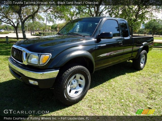 2003 Toyota Tacoma Xtracab 4x4 in Black Sand Pearl