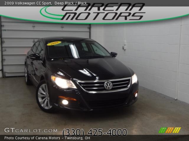 2009 Volkswagen CC Sport in Deep Black
