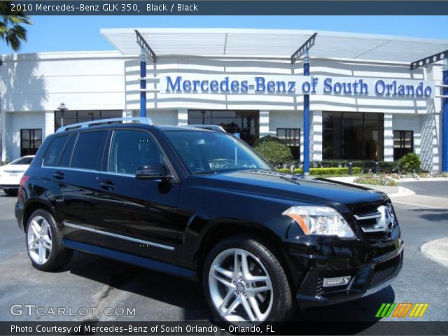 2010 Mercedes-Benz GLK 350 in Black