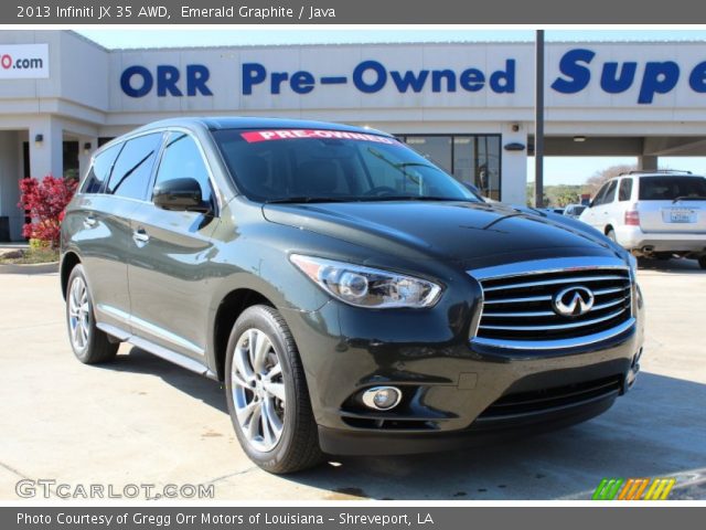 2013 Infiniti JX 35 AWD in Emerald Graphite