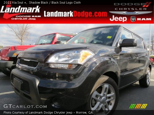 2011 Kia Soul + in Shadow Black