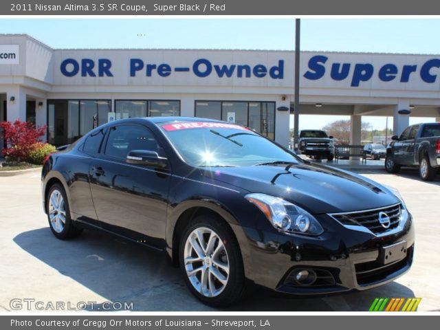 2011 Nissan Altima 3.5 SR Coupe in Super Black