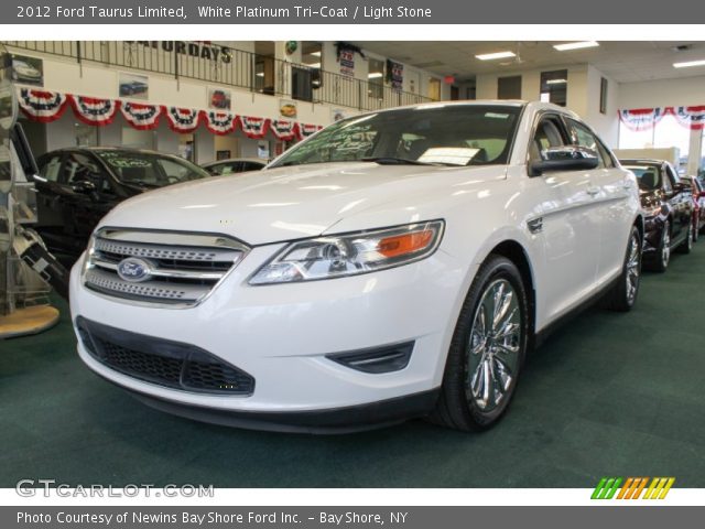 2012 Ford Taurus Limited in White Platinum Tri-Coat