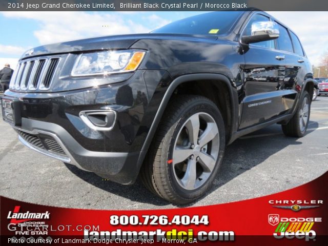 2014 Jeep Grand Cherokee Limited in Brilliant Black Crystal Pearl