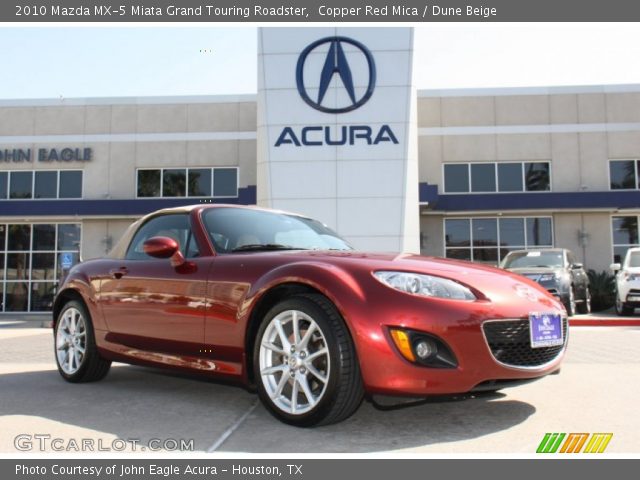 2010 Mazda MX-5 Miata Grand Touring Roadster in Copper Red Mica