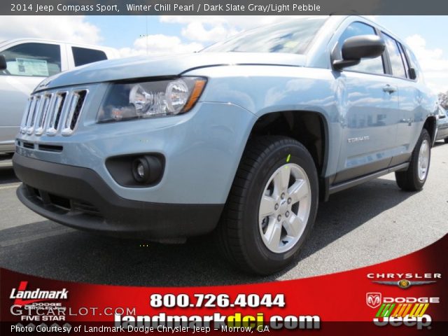 2014 Jeep Compass Sport in Winter Chill Pearl