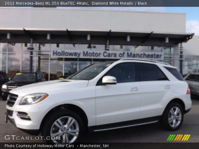 2013 Mercedes-Benz ML 350 BlueTEC 4Matic in Diamond White Metallic