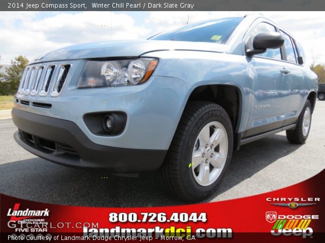 2014 Jeep Compass Sport in Winter Chill Pearl