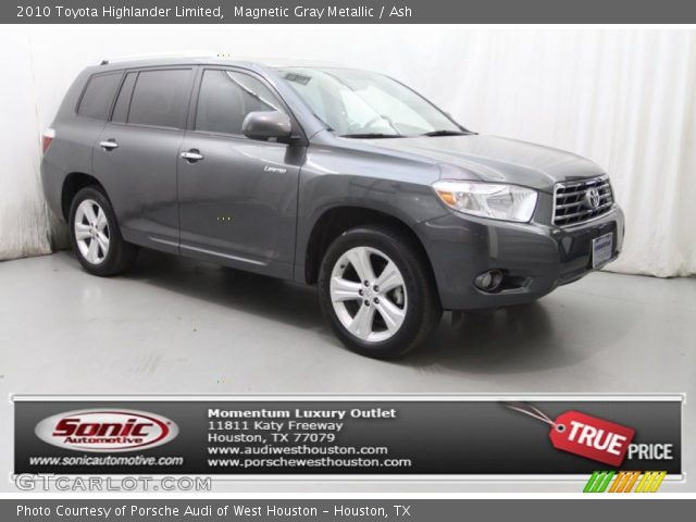 2010 Toyota Highlander Limited in Magnetic Gray Metallic