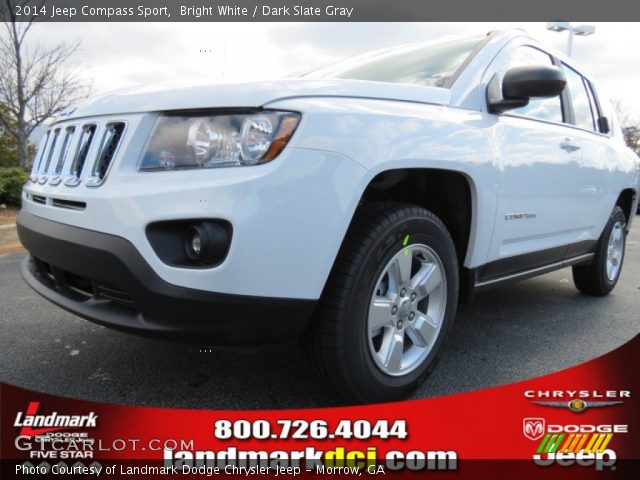 2014 Jeep Compass Sport in Bright White