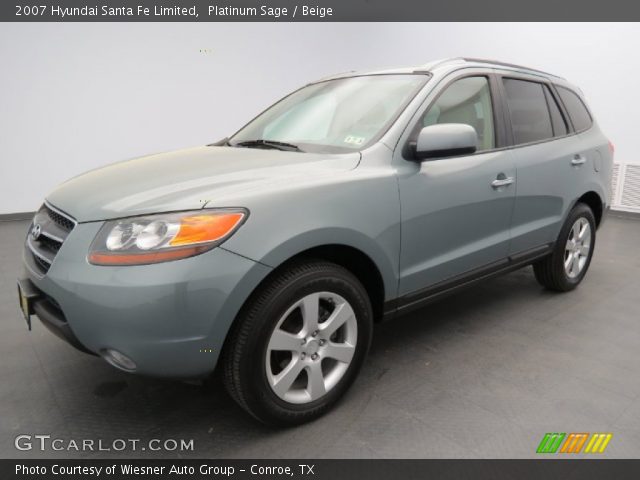 2007 Hyundai Santa Fe Limited in Platinum Sage