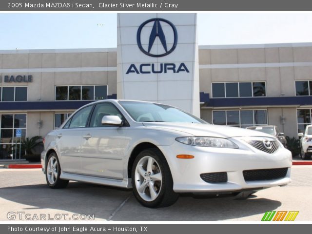 2005 Mazda MAZDA6 i Sedan in Glacier Silver Metallic
