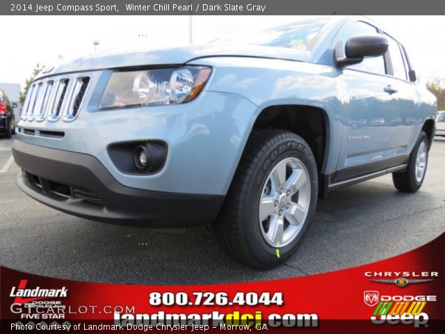 2014 Jeep Compass Sport in Winter Chill Pearl