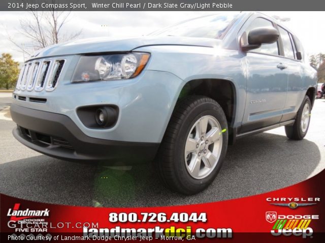 2014 Jeep Compass Sport in Winter Chill Pearl