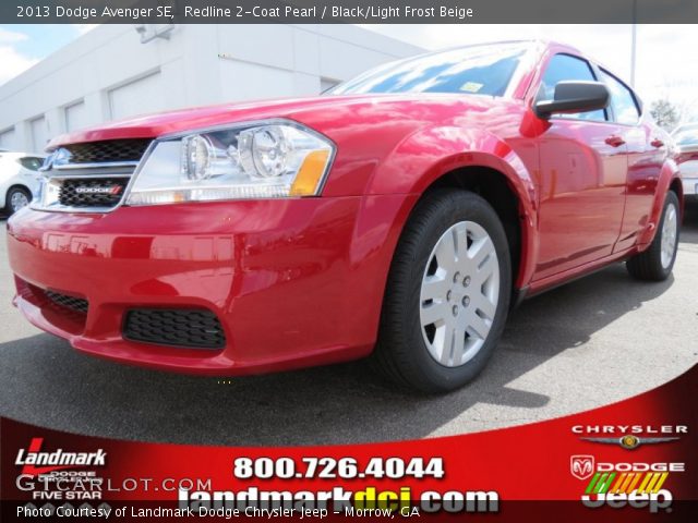 2013 Dodge Avenger SE in Redline 2-Coat Pearl