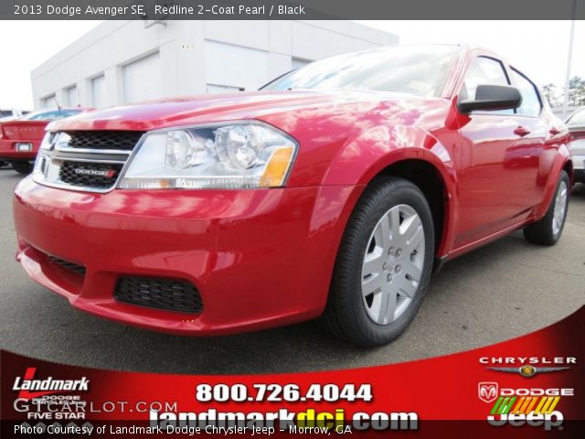 2013 Dodge Avenger SE in Redline 2-Coat Pearl