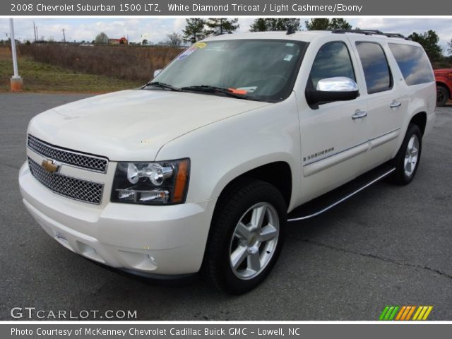 2008 Chevrolet Suburban 1500 LTZ in White Diamond Tricoat