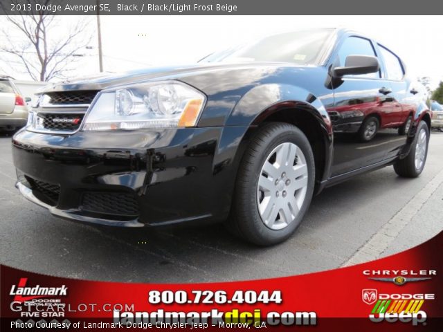 2013 Dodge Avenger SE in Black