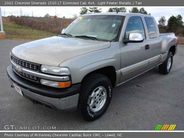 2002 Chevrolet Silverado 1500 LT Extended Cab 4x4 in Light Pewter Metallic