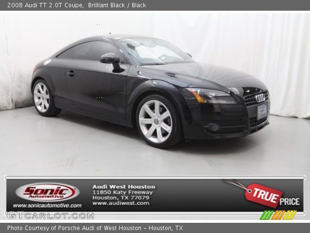 2008 Audi TT 2.0T Coupe in Brilliant Black
