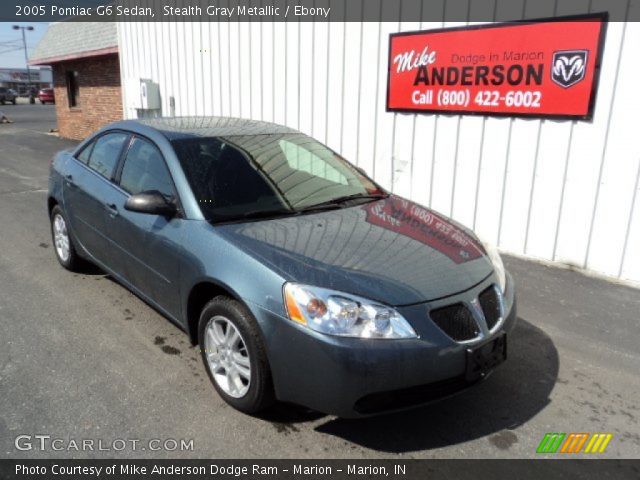 2005 Pontiac G6 Sedan in Stealth Gray Metallic