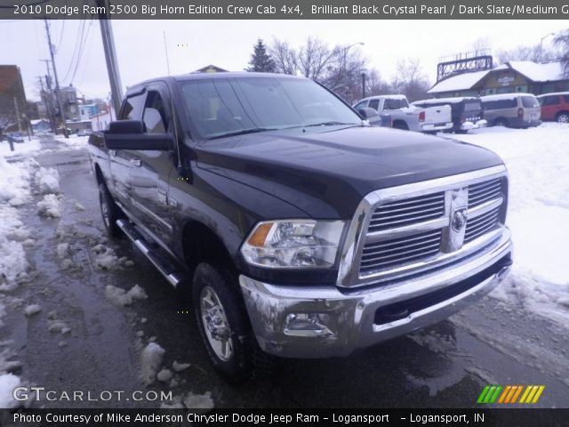 2010 Dodge Ram 2500 Big Horn Edition Crew Cab 4x4 in Brilliant Black Crystal Pearl
