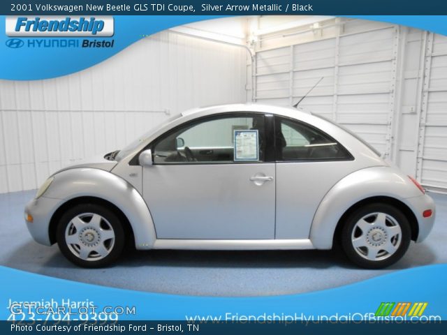 2001 Volkswagen New Beetle GLS TDI Coupe in Silver Arrow Metallic