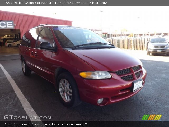 1999 Dodge Grand Caravan SE in Deep Cranberry Pearl