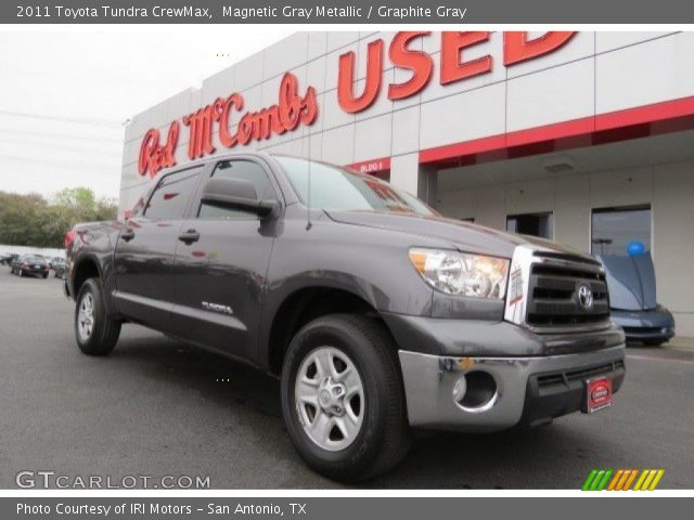 2011 Toyota Tundra CrewMax in Magnetic Gray Metallic