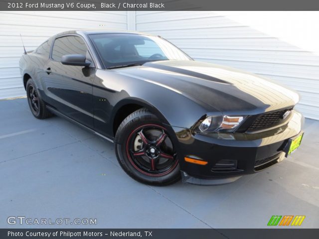 2012 Ford Mustang V6 Coupe in Black