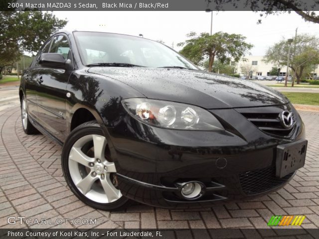 2004 Mazda MAZDA3 s Sedan in Black Mica