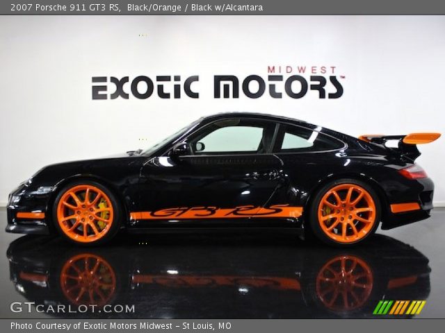2007 Porsche 911 GT3 RS in Black/Orange