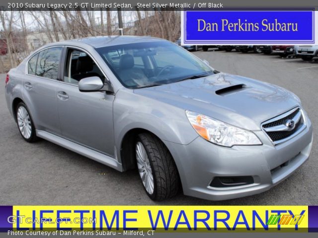 2010 Subaru Legacy 2.5 GT Limited Sedan in Steel Silver Metallic