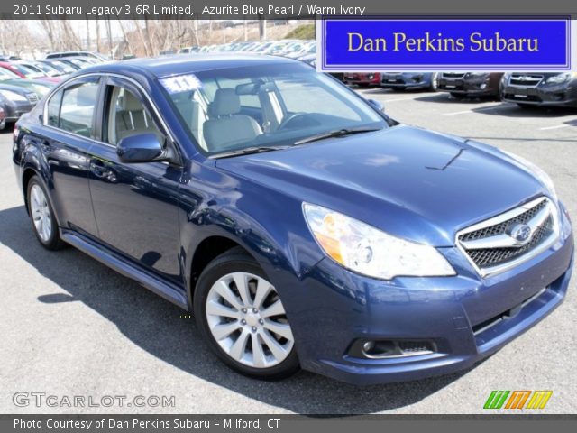 2011 Subaru Legacy 3.6R Limited in Azurite Blue Pearl
