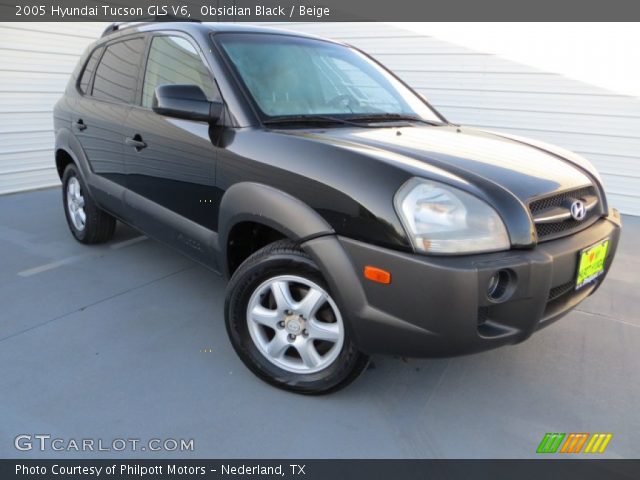 2005 Hyundai Tucson GLS V6 in Obsidian Black