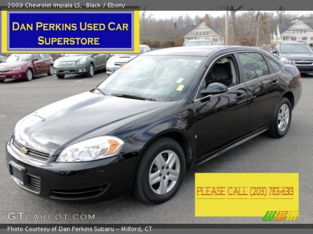 2009 Chevrolet Impala LS in Black