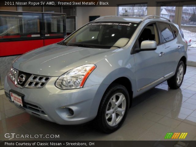 2011 Nissan Rogue SV AWD in Frosted Steel Metallic