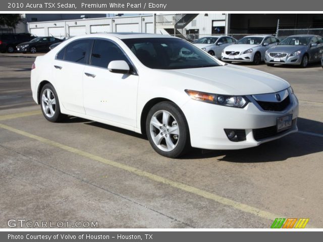 2010 Acura TSX Sedan in Premium White Pearl
