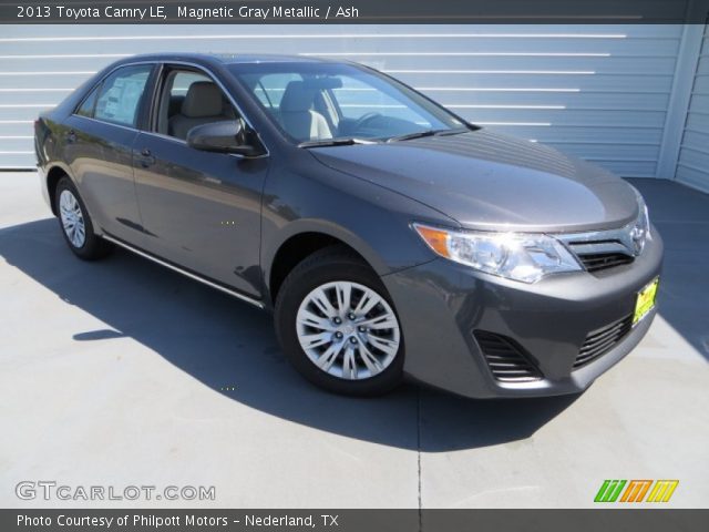 2013 Toyota Camry LE in Magnetic Gray Metallic