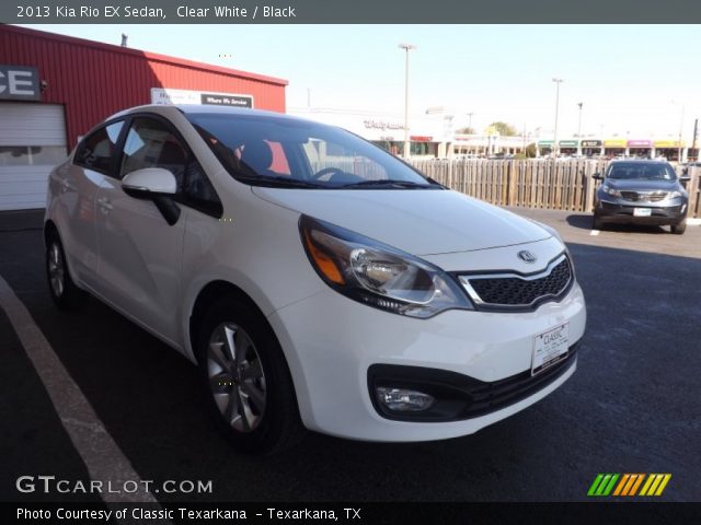 2013 Kia Rio EX Sedan in Clear White