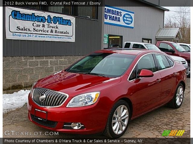 2012 Buick Verano FWD in Crystal Red Tintcoat